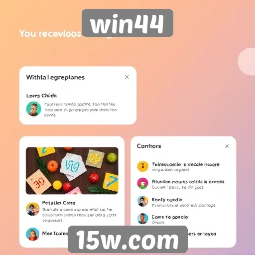 novos recursos interativos no site win44